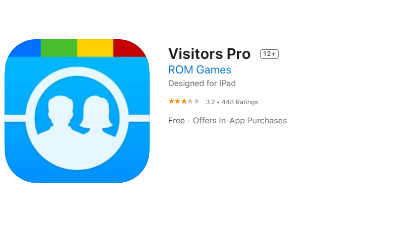 O Visitors Pro é ótimo para iOS