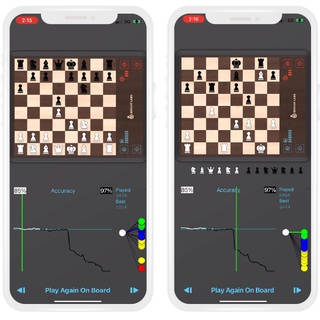 O aplicativo do tabuleiro de xadrez irá te ajudar a melhorar além de te conectar online