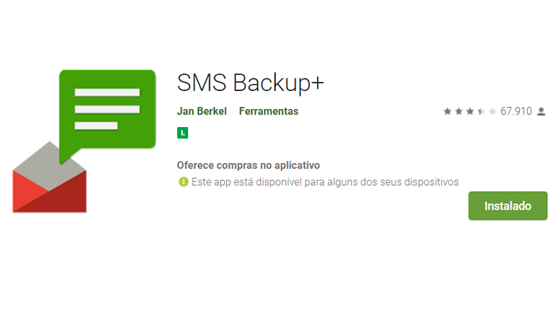 Outro aplicativo para ajudar no backup