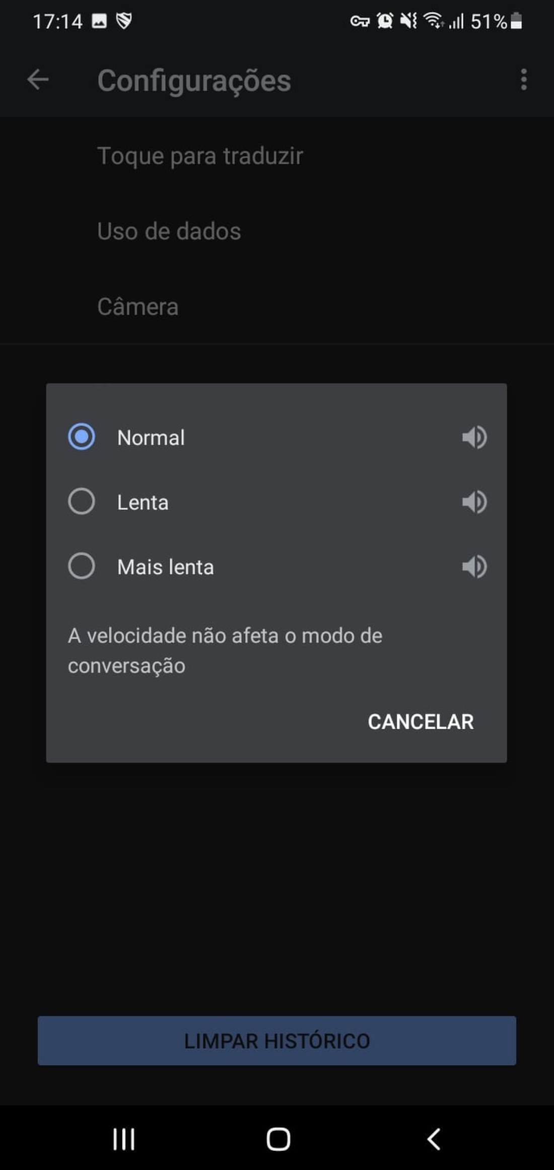 Como mudar a voz do Google Tradutor 6