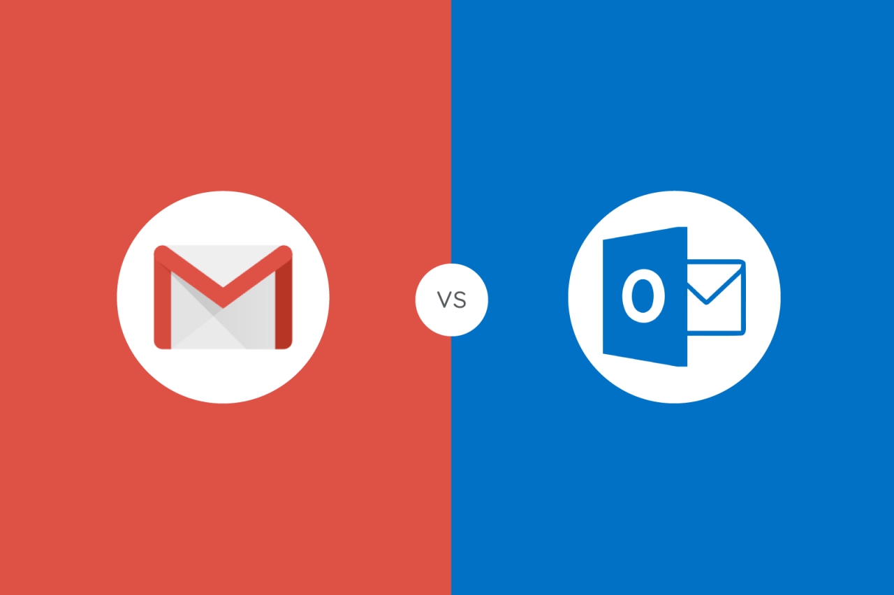 Gmail vs Outlook qual a melhor opção? 1