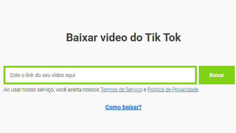 O Savefrom faz mais do que baixar vídeos do tik tok