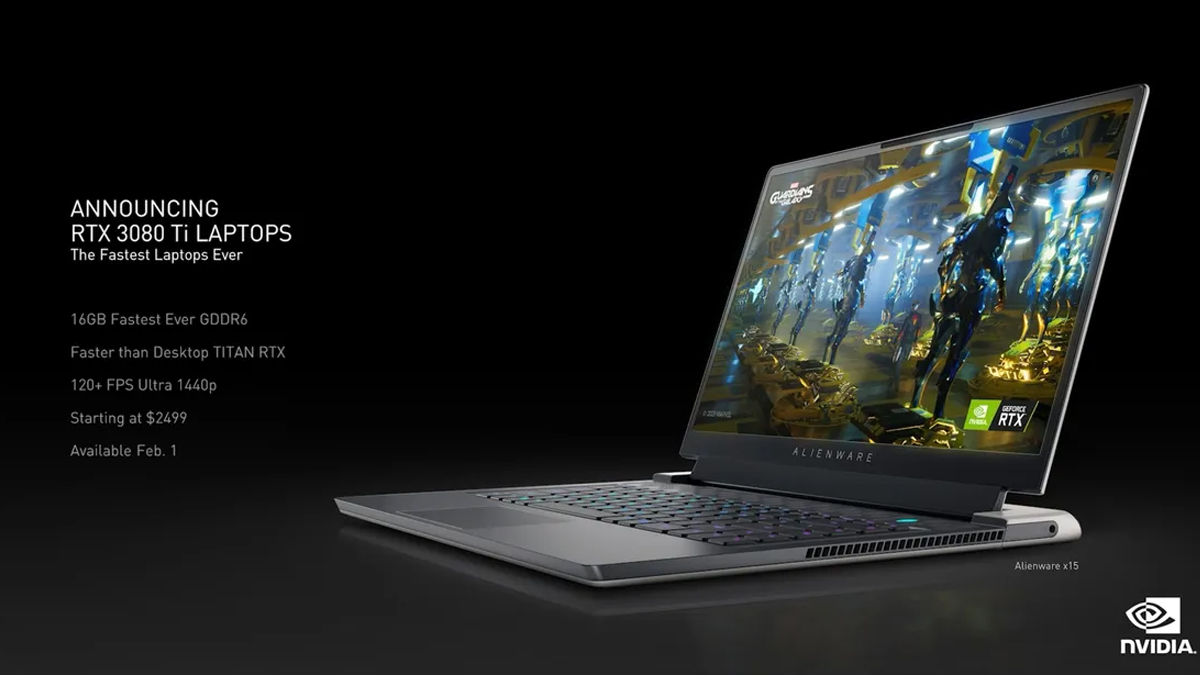 A Nvidia anuncia as GPUs 3080 Ti e 3070 Ti para notebooks 1