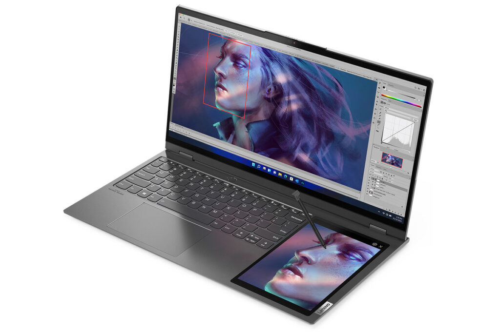 Laptop ThinkBook Plus Gen 3 tem duas telas e é barato 5