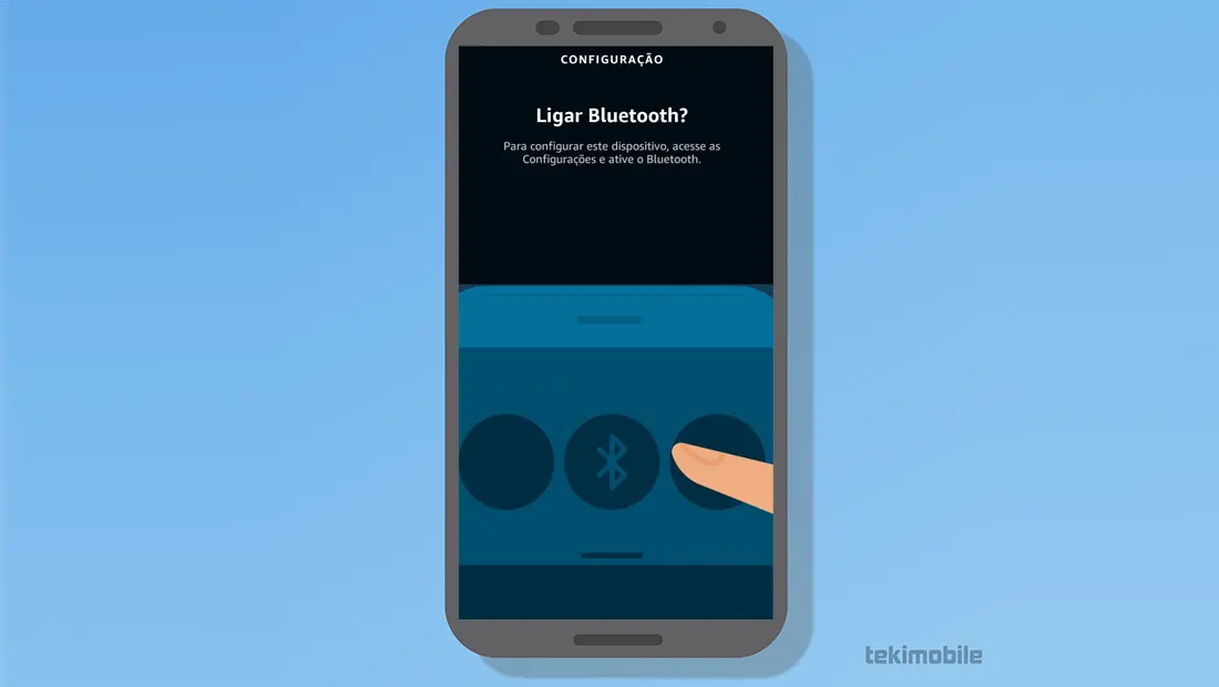 Aprenda como configurar a Alexa e ative o Bluetooth