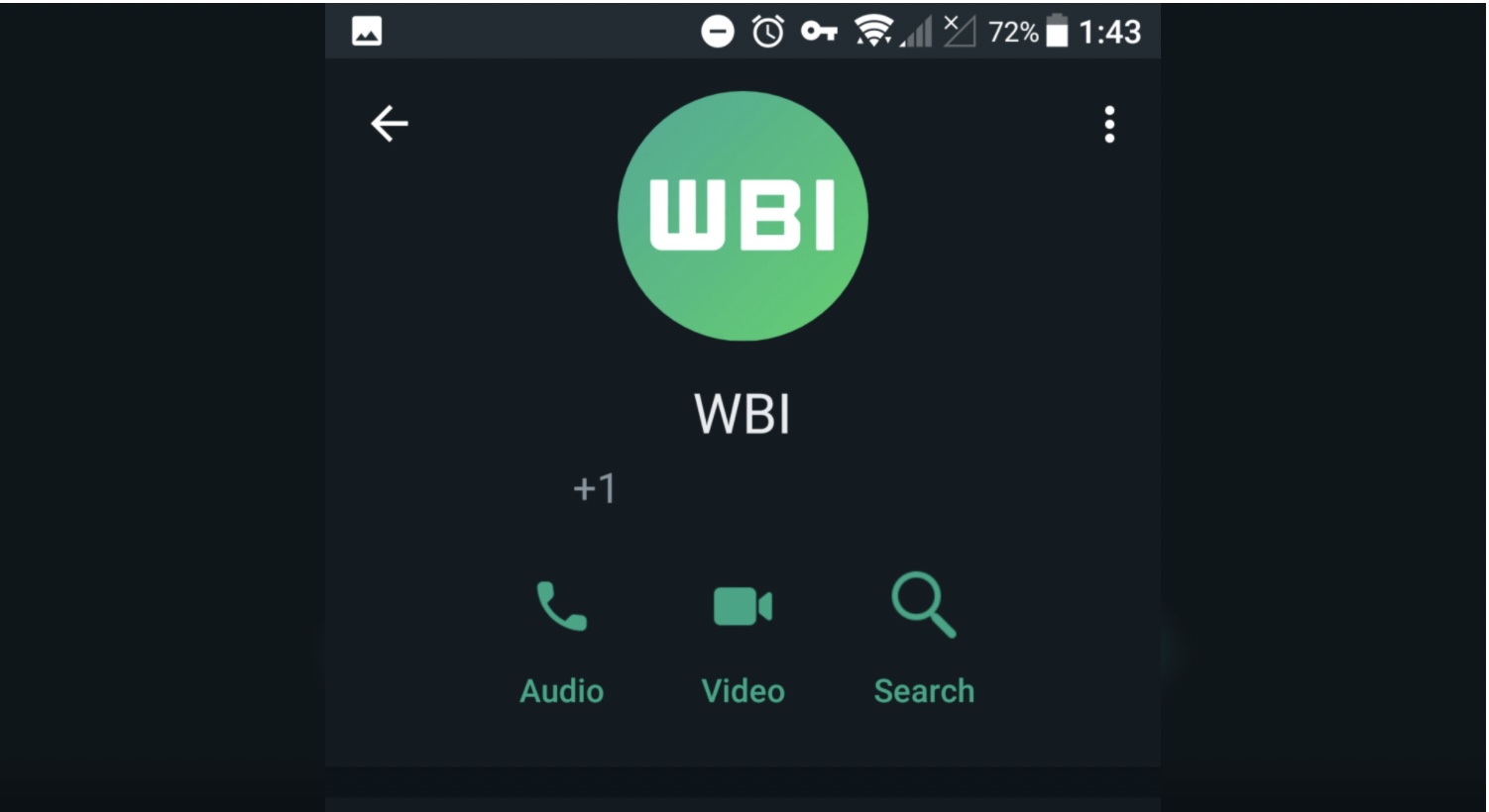 WhatsApp adiciona atalho de busca nos contatos 3