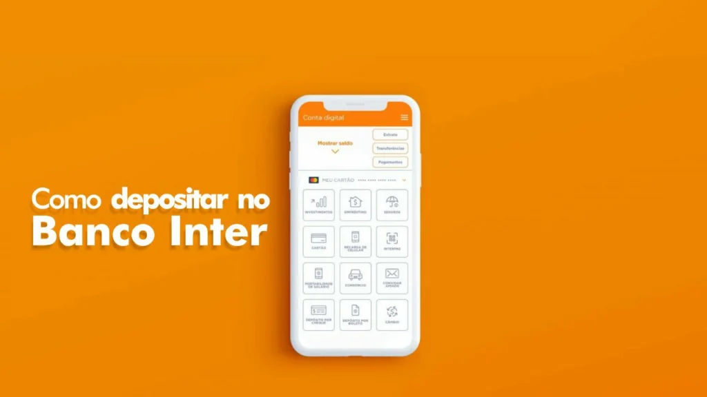 Como depositar dinheiro no banco Inter