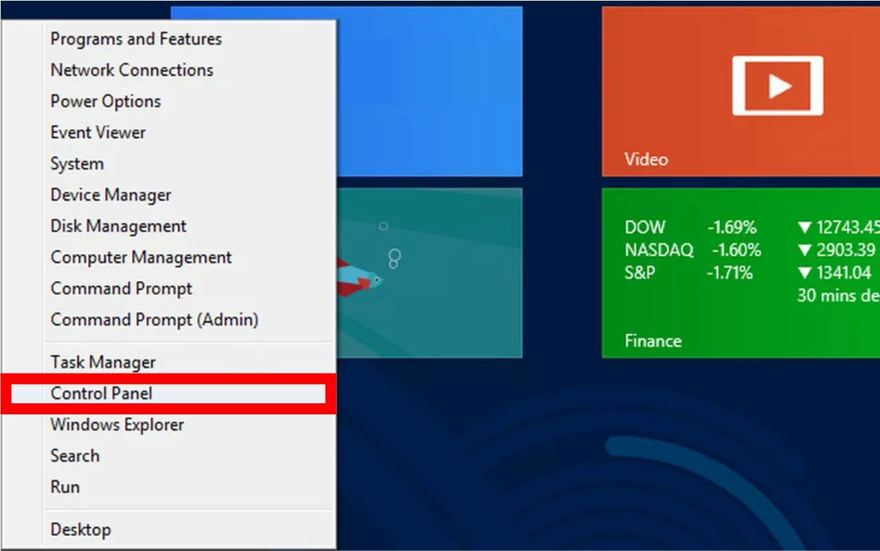 Painel de Controle Windows 8 - O Windows não pode se conectar à impressora