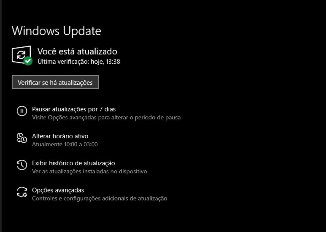 Procurando atualizações no Windows Update - Como atualizar o Windows 10 e 11