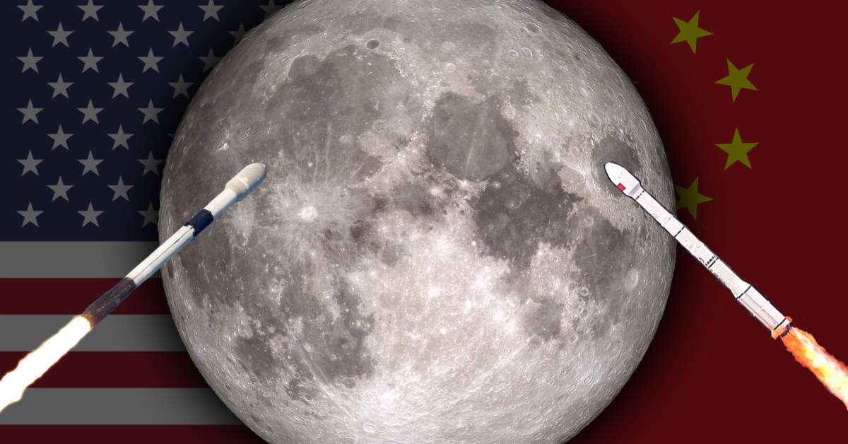 Um Foguete chinês irá colidir com a Lua, não um da SpaceX 7