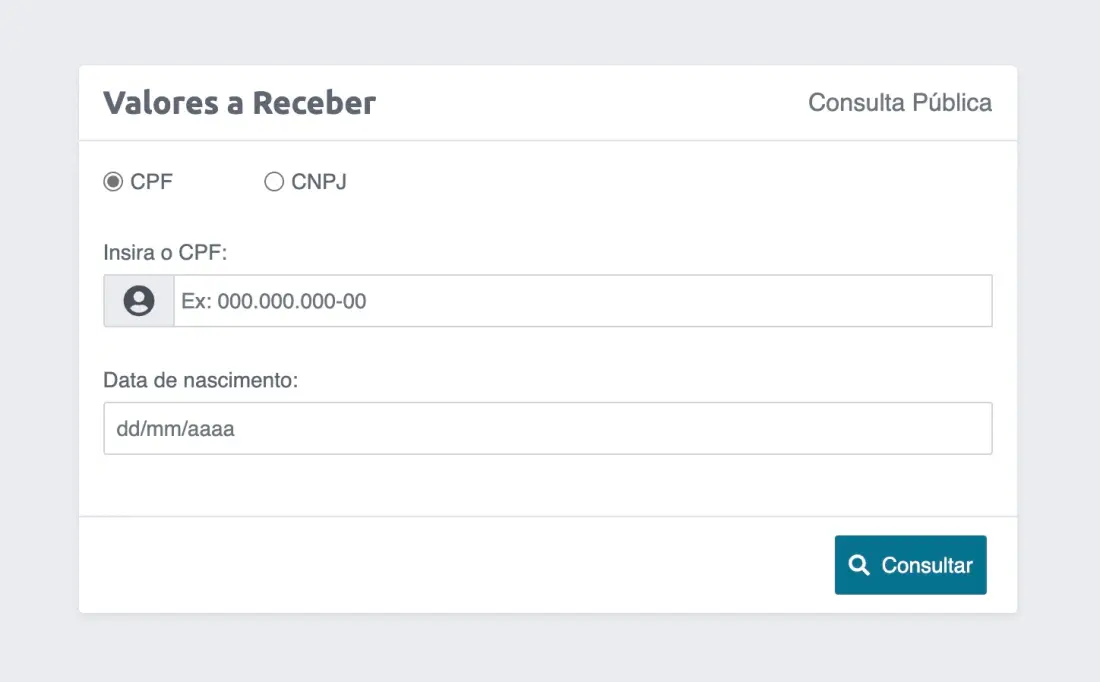 como consultar o dinheiro esquecido no Banco Central