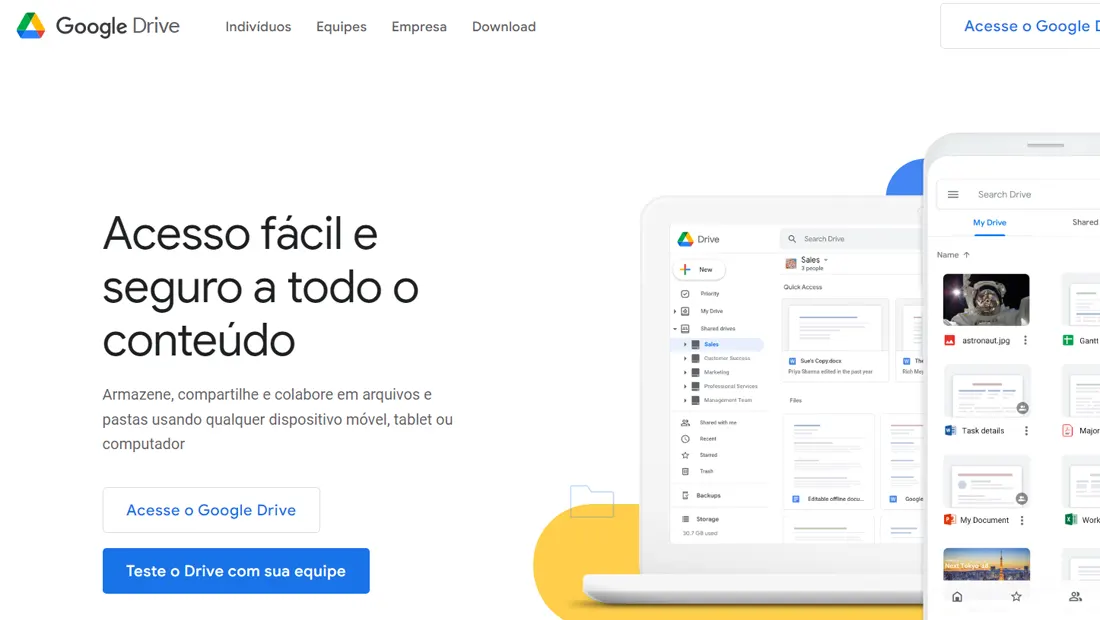 Aprenda como enviar arquivos pelo Google Drive