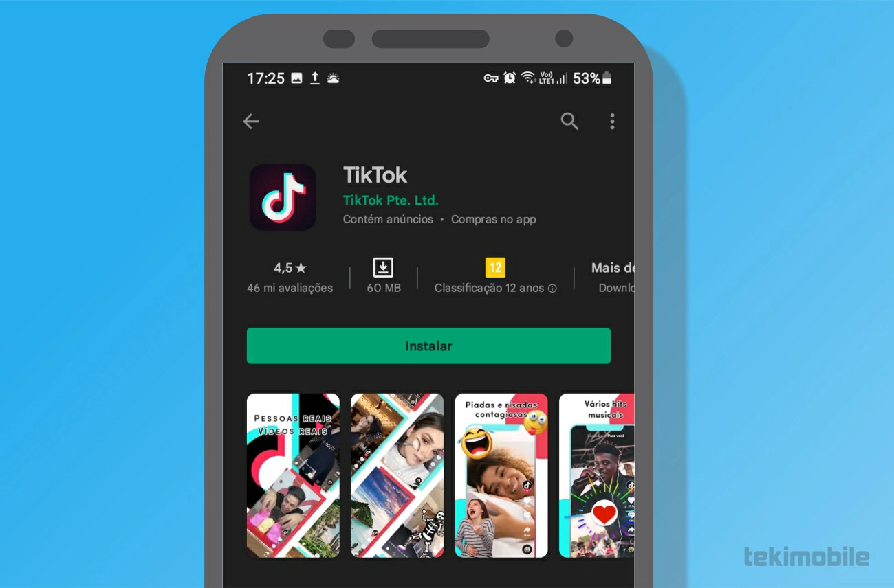 Baixe o aplicativo - Como colocar código no TikTok