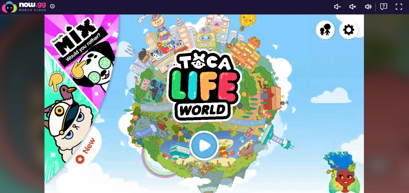 Como jogar Toca Life World no computador