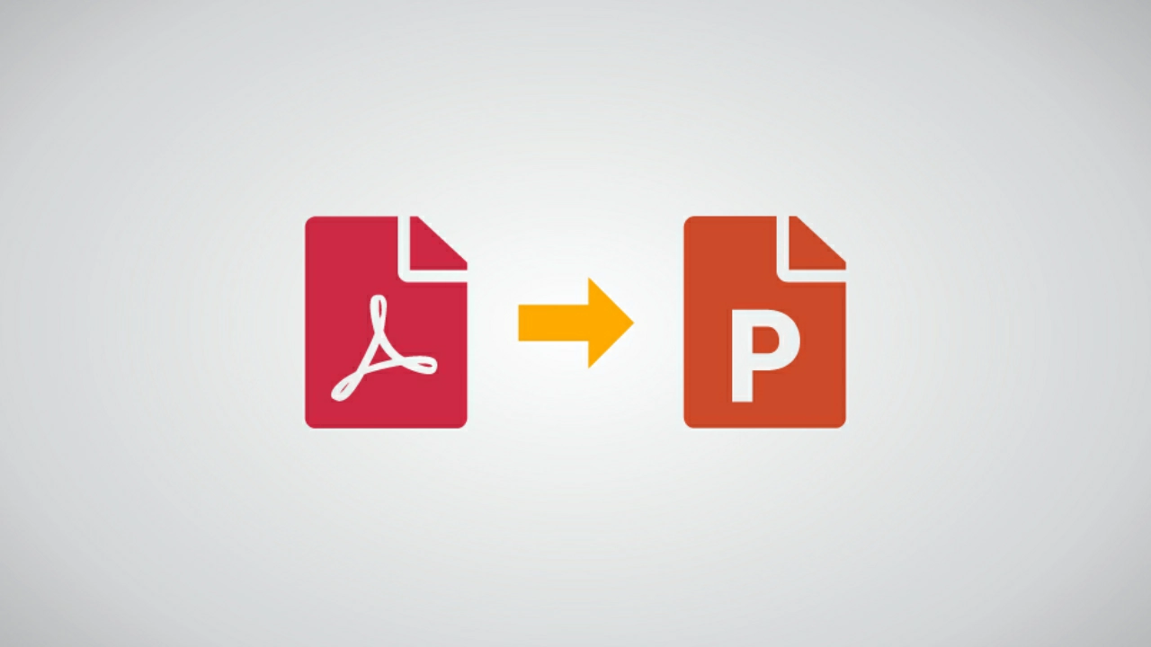 Converter um arquivo em PDF para Powerpoint