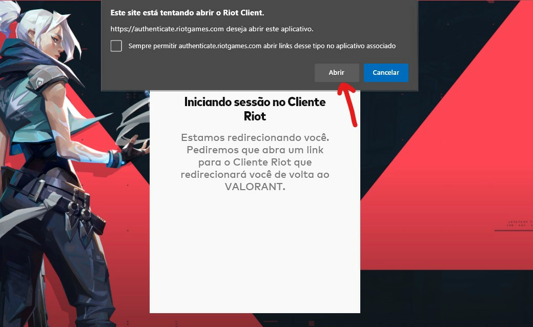 Faça login na plataforma enquanto o jogo baixa - Valorant como baixar e requisitos mínimos