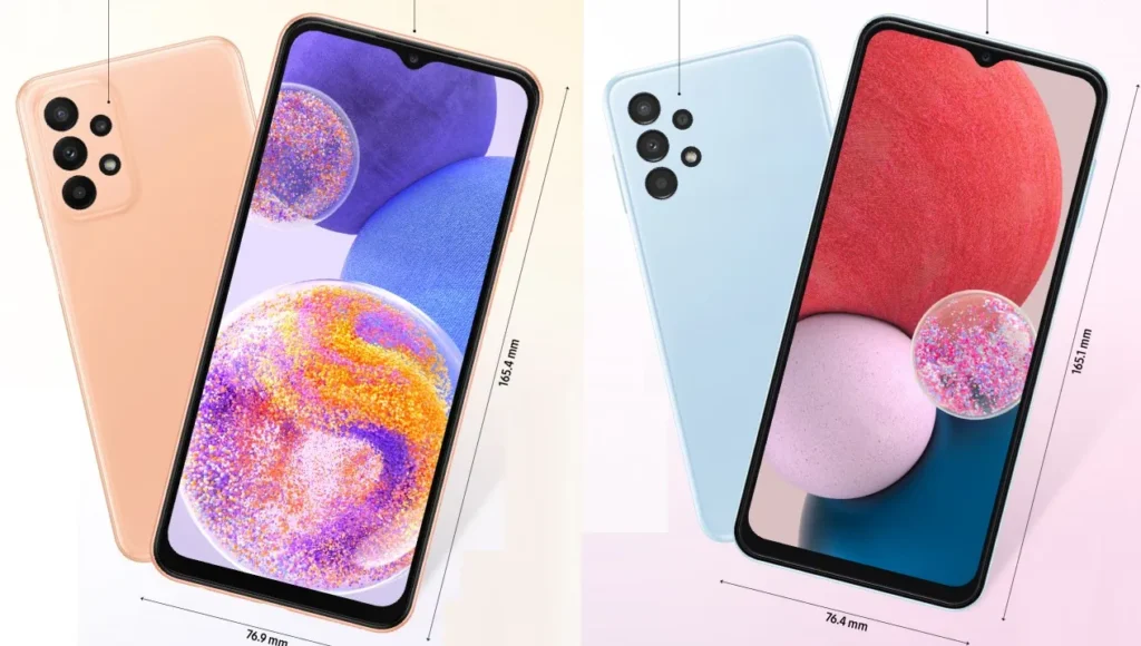 Galaxy A13 4G e Galaxy A23 anunciados, mas não no Brasil 3