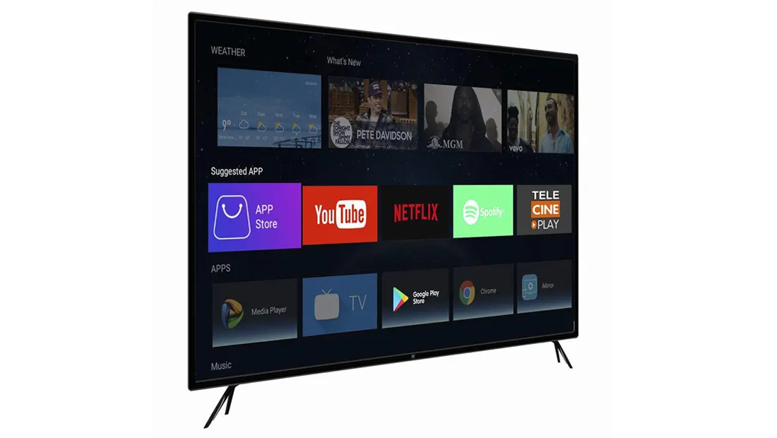 Muitas smart TVs vem com o app pré instalado