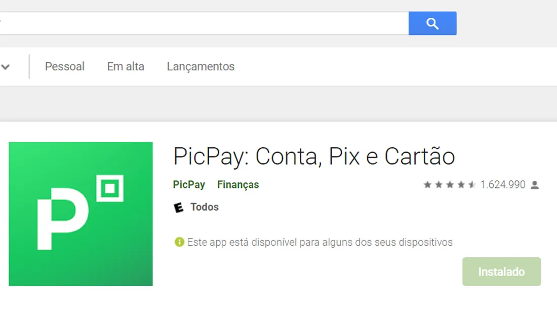 Aprenda como depositar dinheiro no PicPay pelo app