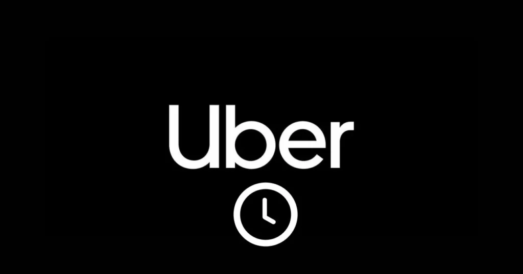 Como agendar viagem no Uber