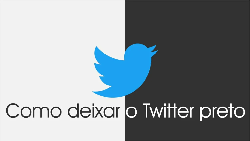 Como deixar o Twitter preto