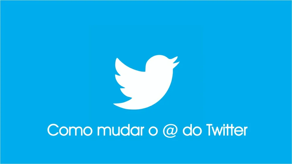 Como mudar o @ do Twitter