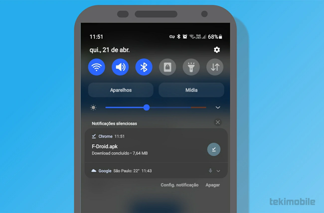 Toque o apk - O que é a F-Droid