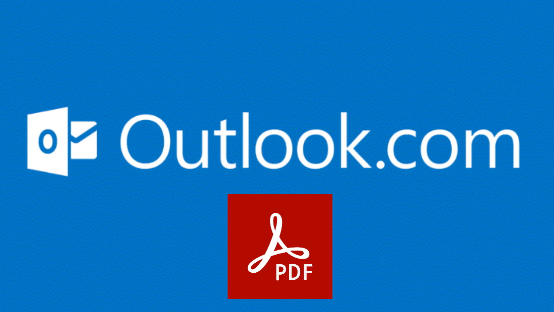 como salvar email do Outlook em PDF