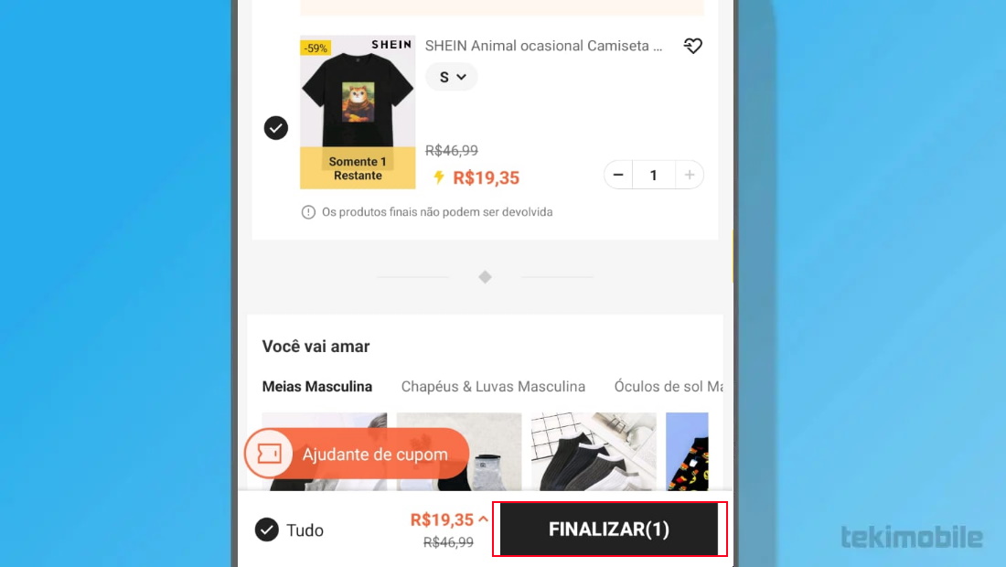 Aprenda como comprar na shein em qualquer dispositivo