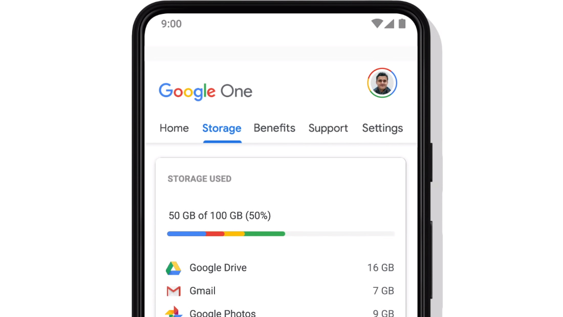 Google one pode ajudar a dividir o google drive