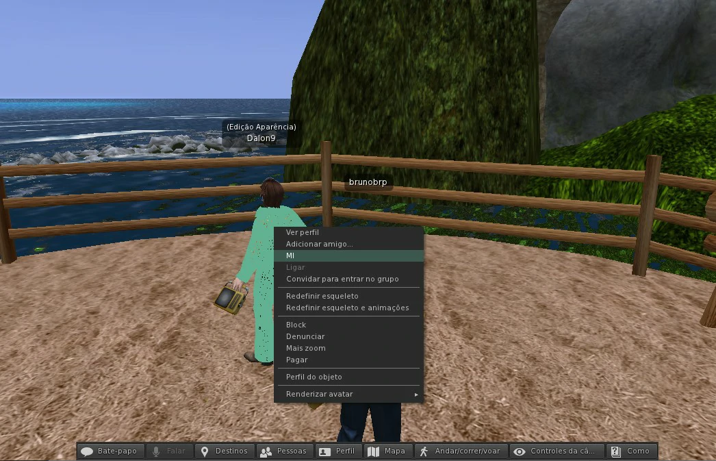 Interação com objetos - como se joga o second life