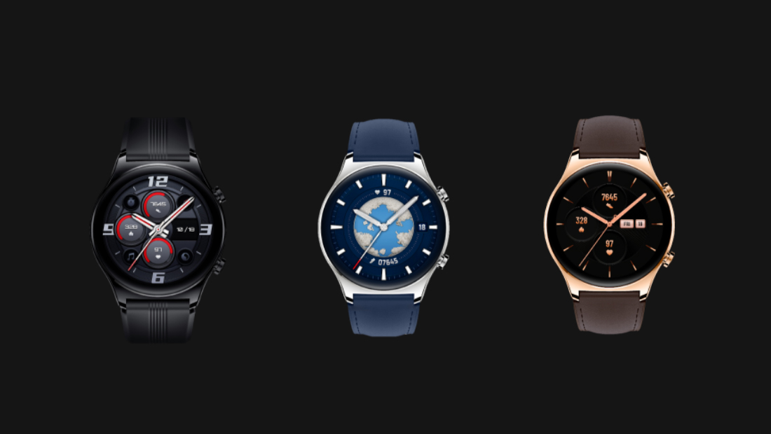 O Honor Watch GS 3 possui cores diferentes