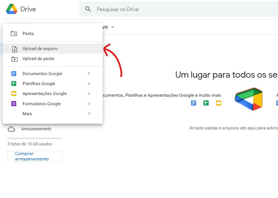 Selecione uma das opções - Como transferir arquivos entre Windows, Android e iPhone