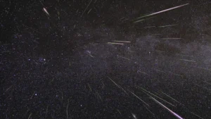 Tempestade de meteoros nesta terça feira