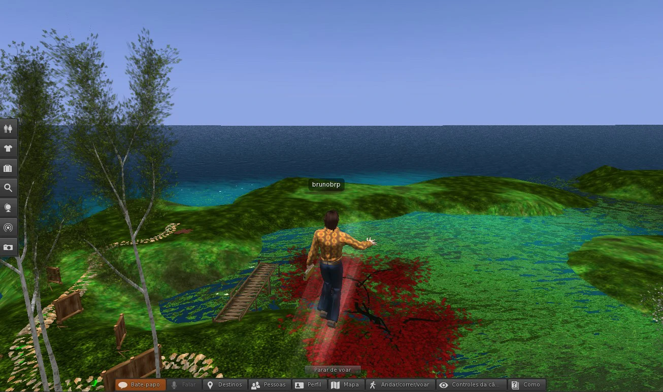 Voe no second life - como se joga o second life