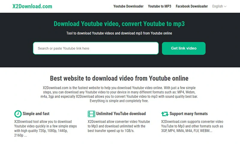 X2Download - Site para baixar videos do youtube