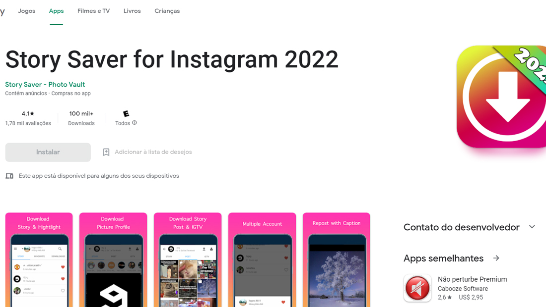 Aprender como baixar vídeo do Instagram com o app é simples