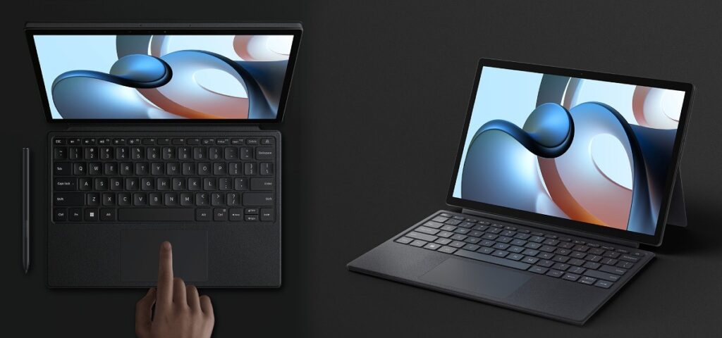 XiaomiBook S 12.4 é um tablet com Windows 11 que vira laptop 4