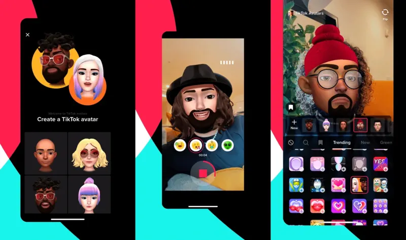 TikTok agora cria avatares de você no estilo Memojis da Apple 4