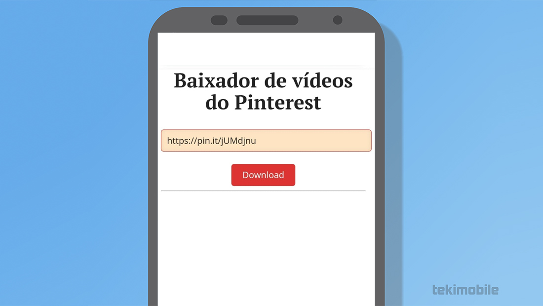 Aprenda como baixar vídeos do Pinterest pelo celular