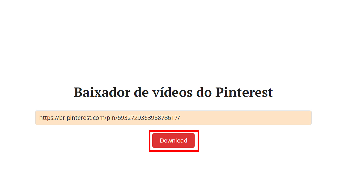 Aprenda como baixar vídeos do Pinterest pelo computador