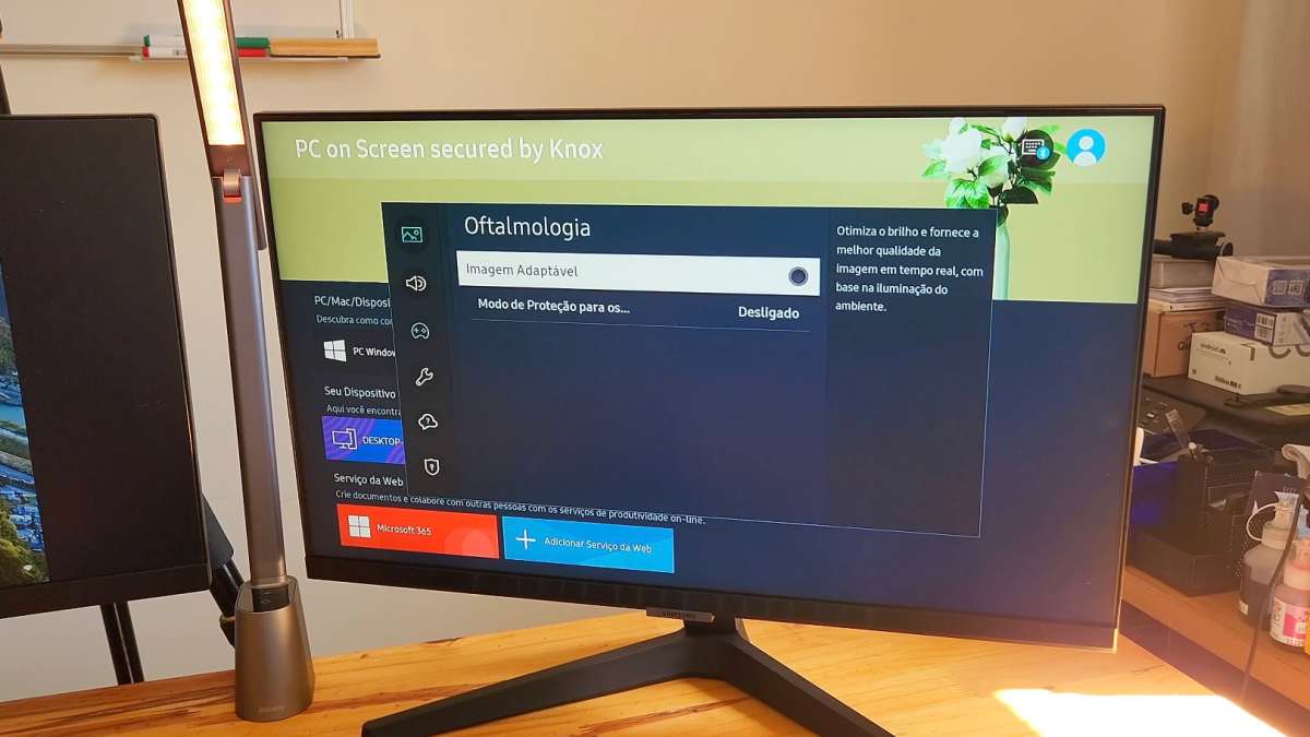 Review Smart Monitor Samsung M5: monitor, Smart TV e quase um "PC" 2