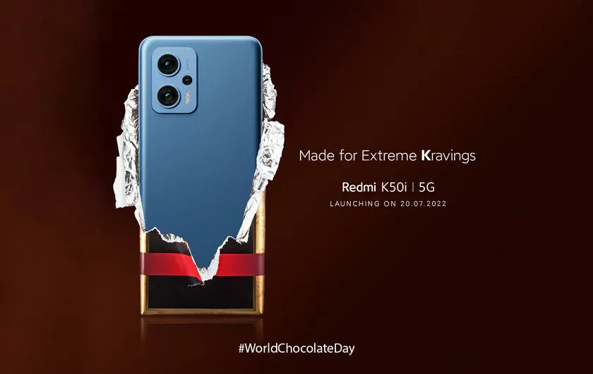 Lançamento do dispositivo está marcado para o dia 20 de Julho - Xiaomi confirma Redmi K50i com Dimensity 8100