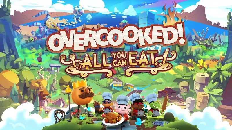 Overcooked! All You Can Eat - Melhores jogos para crianças