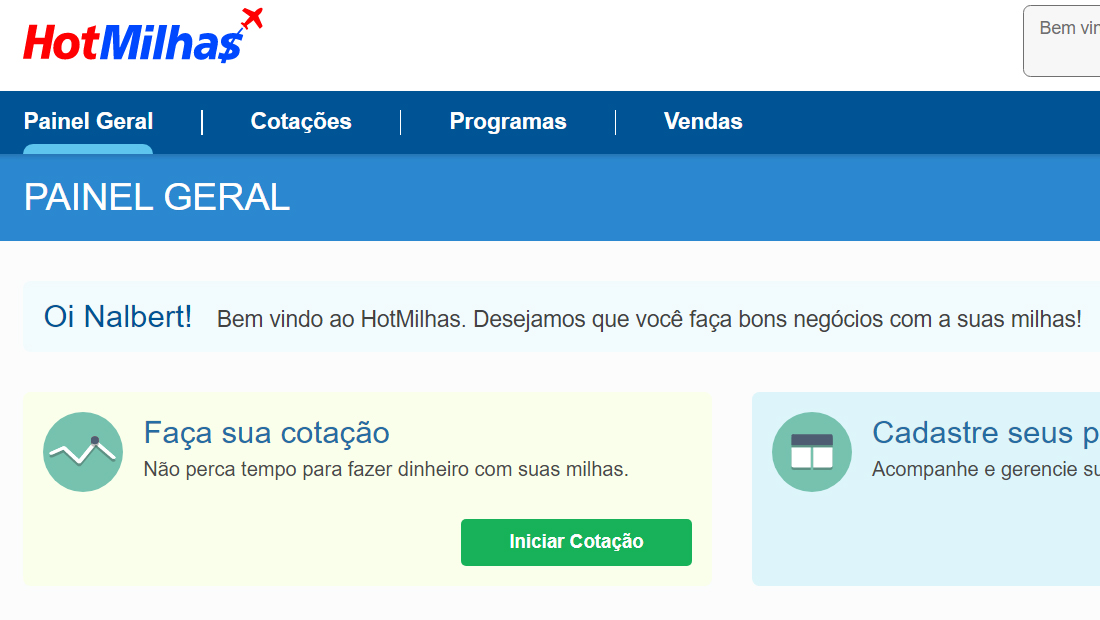 Será necessário criar um cadastro no site