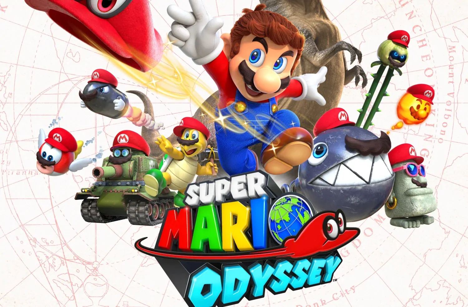 Super Mario Odyssey - Melhores jogos para crianças