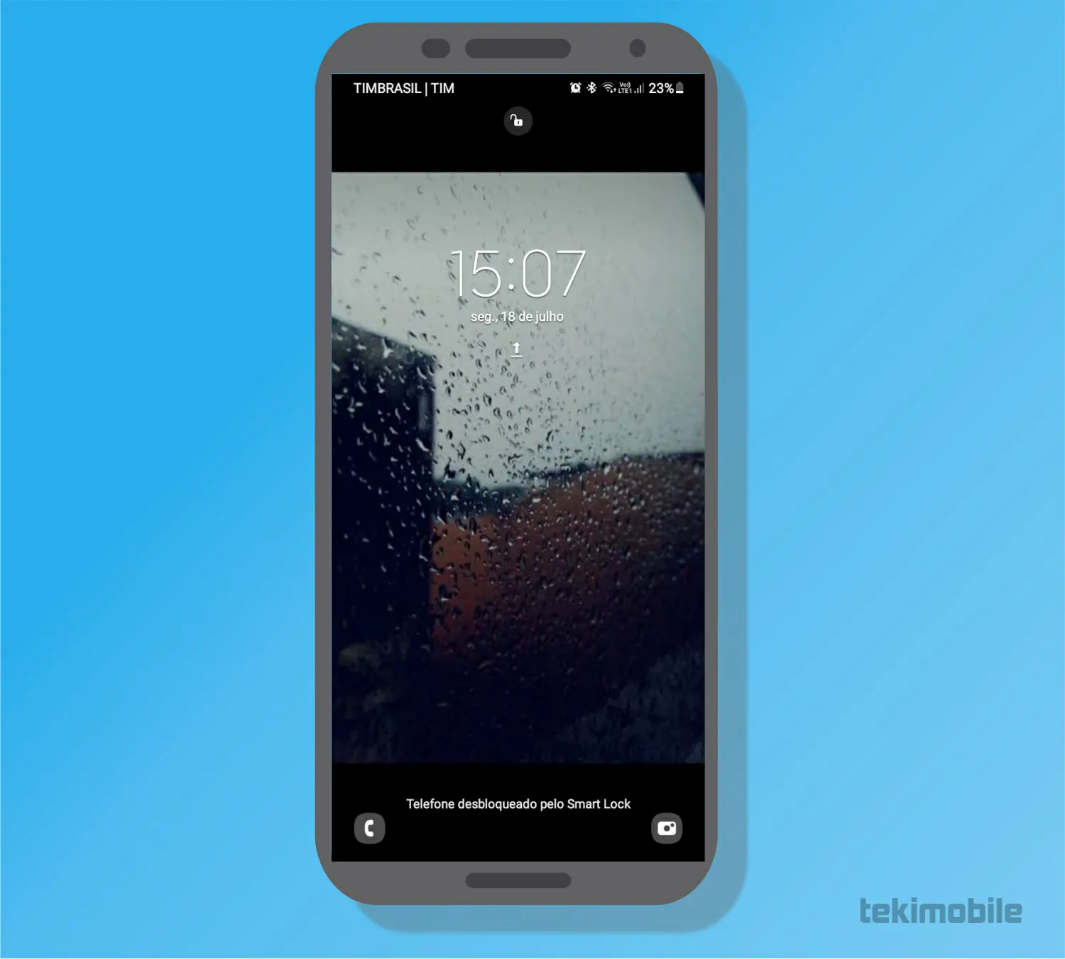 Tela de bloqueio - 10 coisas que o Android é melhor que iPhone