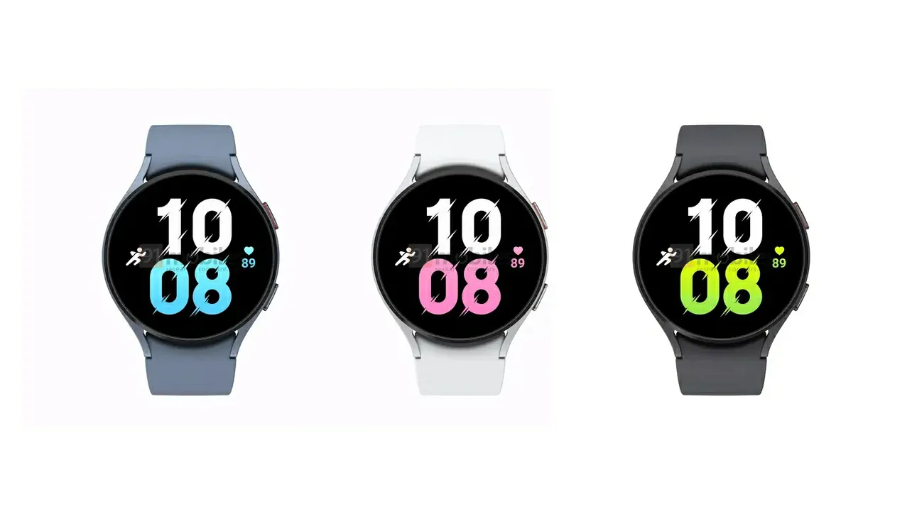 Versões classic - Vazamento oficial de novas imagens do Samsung Galaxy Watch 5