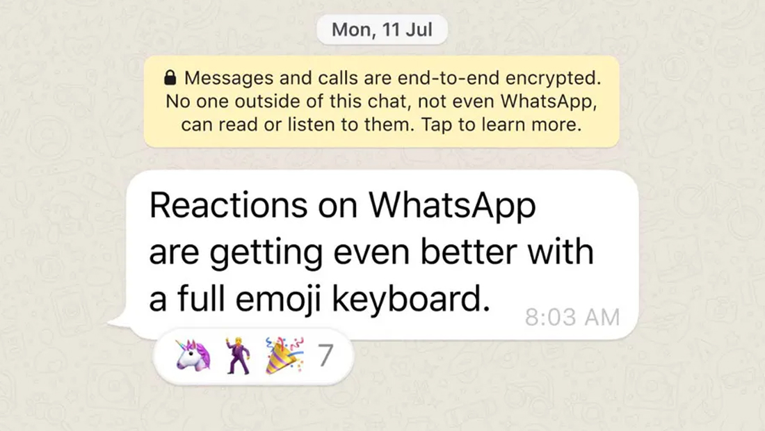 WhatsApp terá vários outros emojis