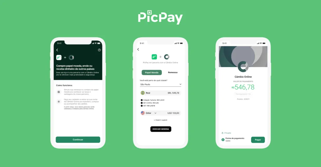 Compre Dolar - Em breve no PicPay será possível comprar dólar e euro no aplicativo; entenda!